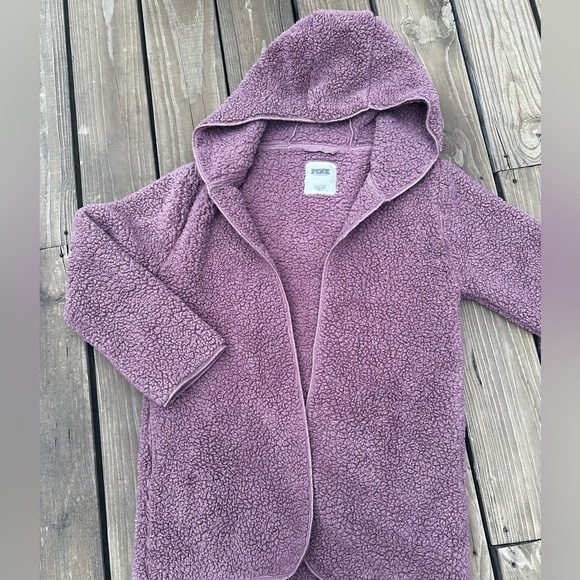PINK Victoria's Secret Jackets & Blazers - Victorias Secret PINK Sherpa Cardigan
